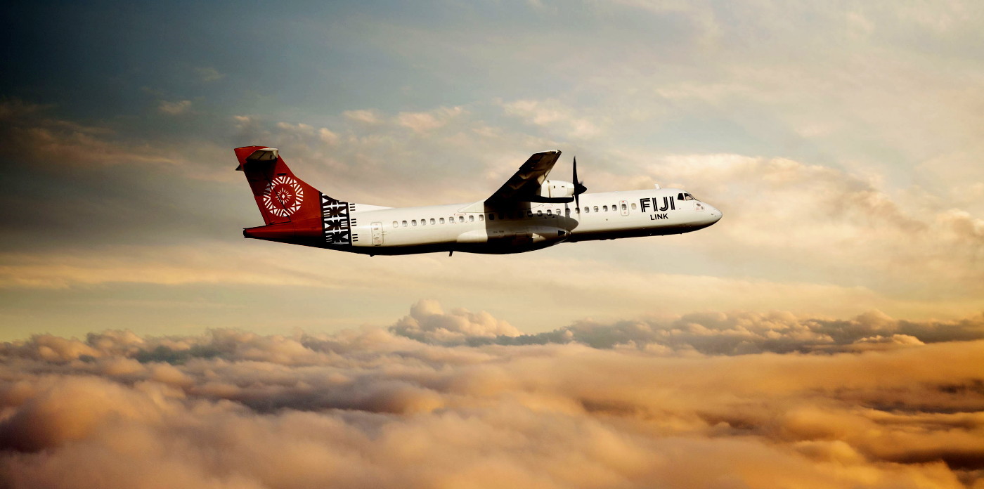 a prochaine livrée « tapa » du premier ATR72 de « Fiji Link » (Source photo : Fiji Airways)