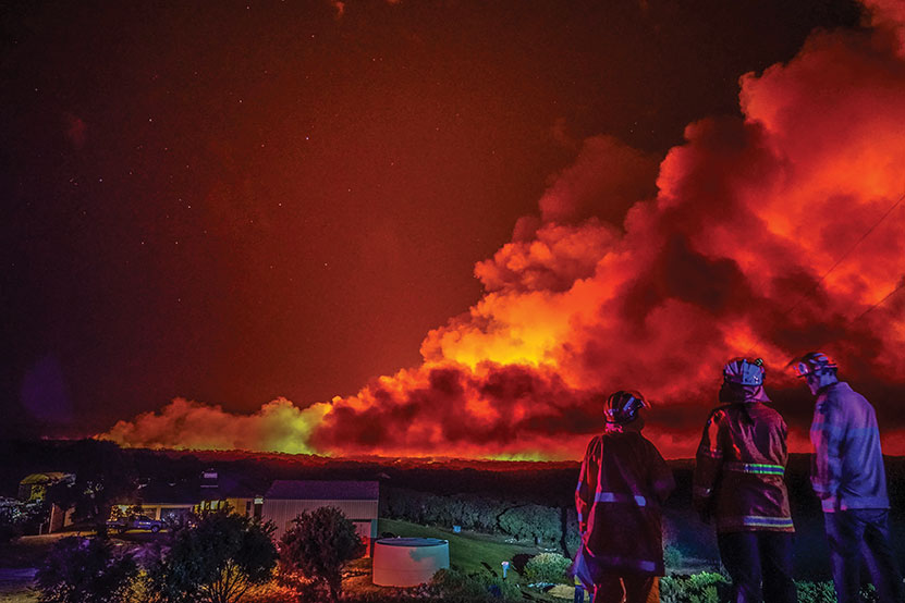 Sean BLOCKSIDGE / WESTERN AUSTRALIA DEPARTMENT OF FIRE AND EMERGENCY SERVICES / AFP
