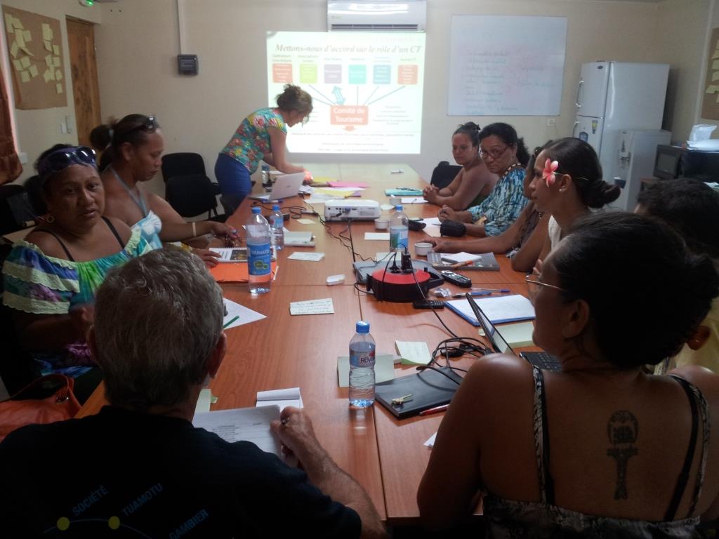Les Comités de Tourisme des Marquises en séminaire de formation