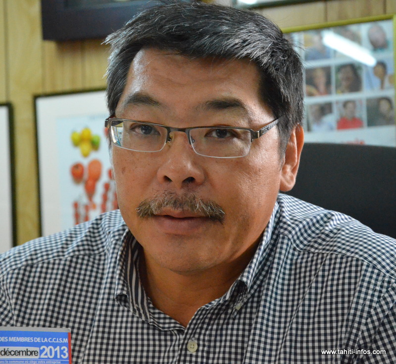 Gilles Yau, patron de la société Agritech