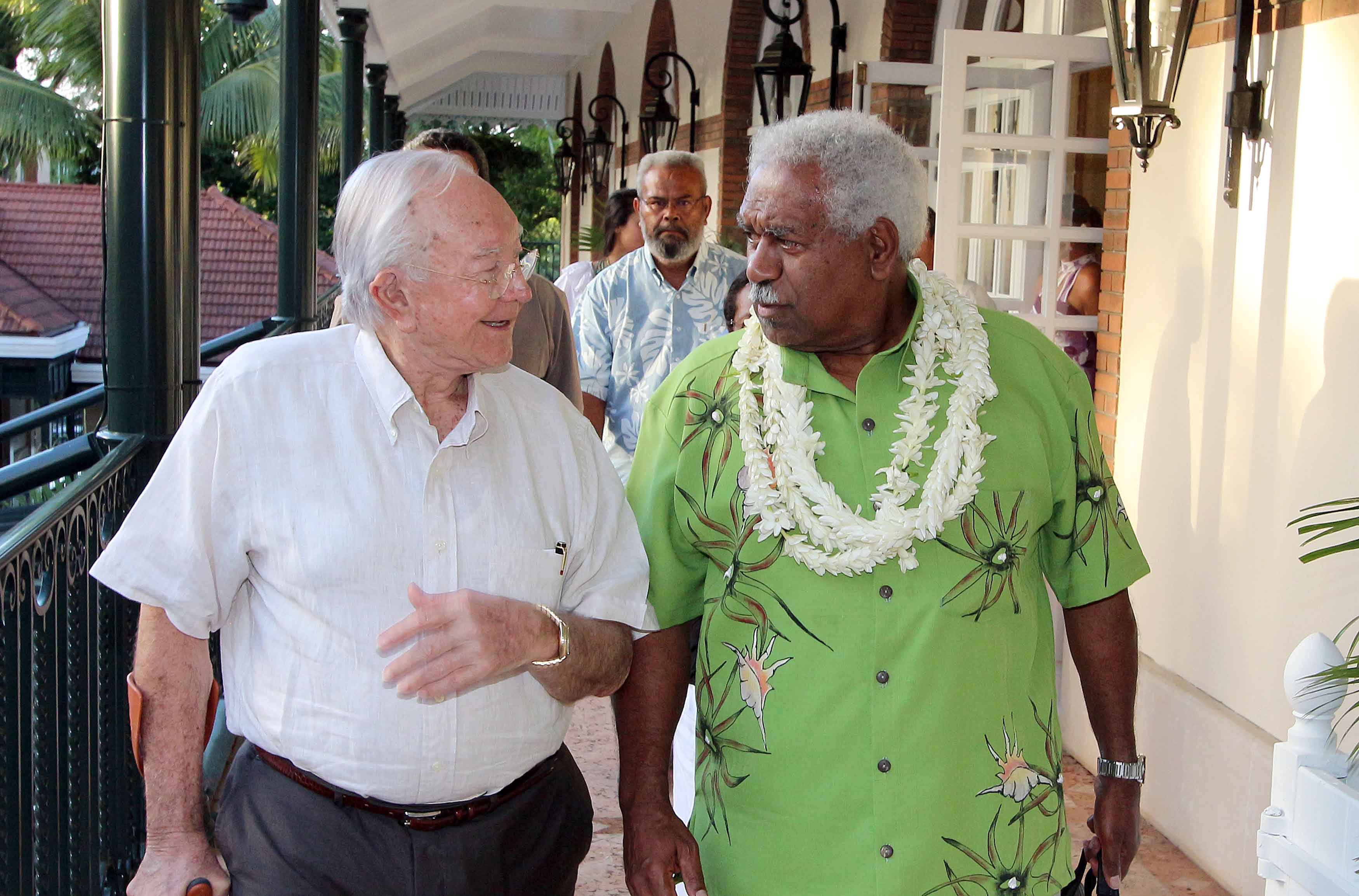Le Président du Congrès de Nouvelle-Calédonie, Roch Wamytan, reçu à la Présidence (communiqué)