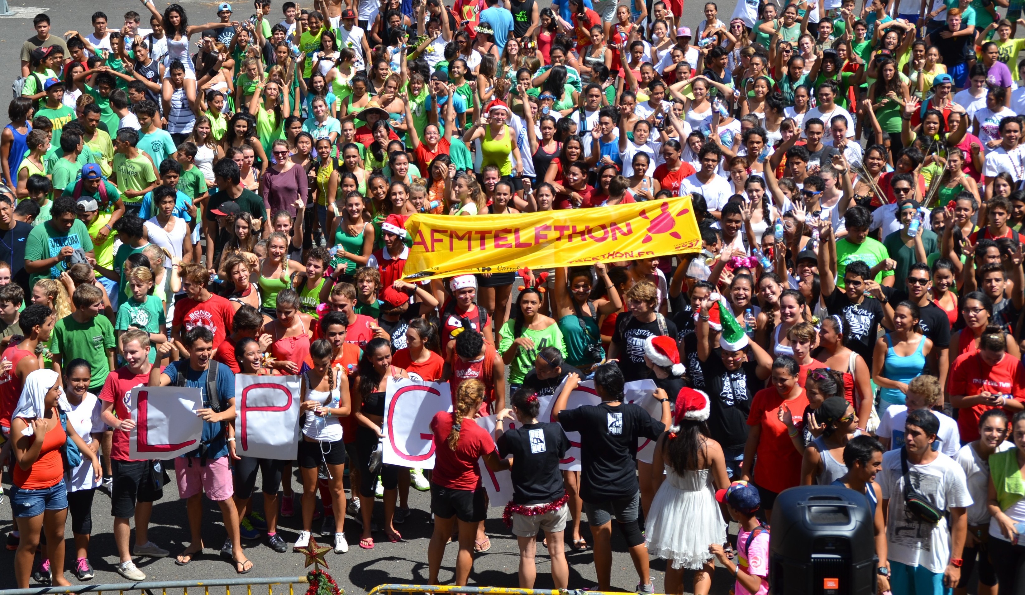 Le lycée Gauguin se mobilise pour le téléthon