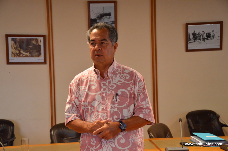 Luc Tapeta, président du Conseil d'administration de la CPS