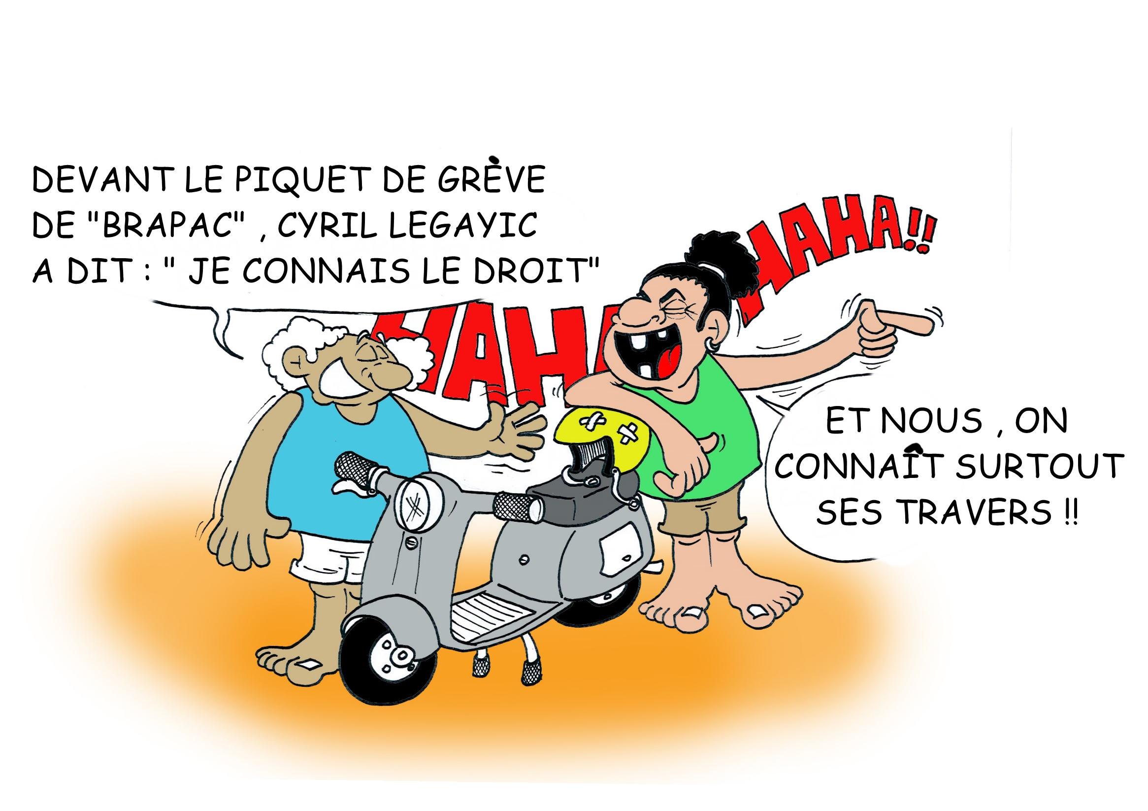 L'actualité croquée par Munoz