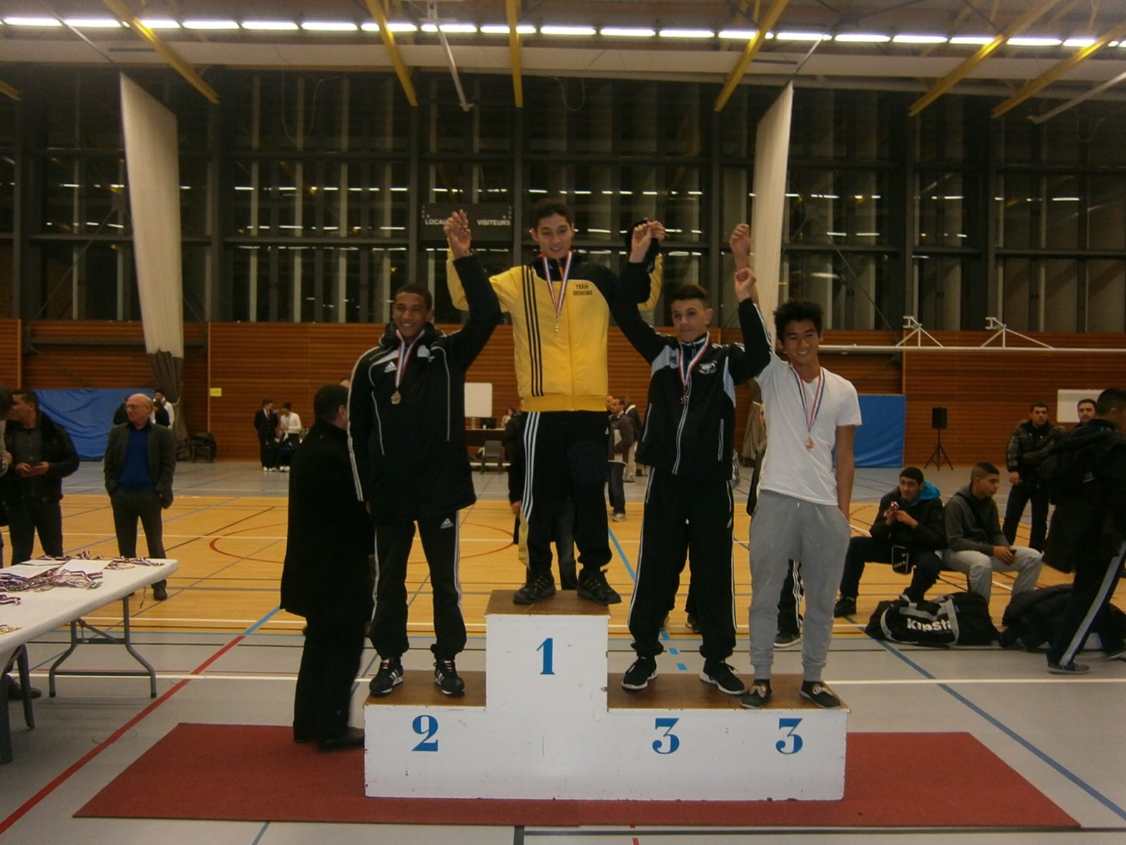 Taekwondo: Teddy Teng décroche l'or au championnat de la région Rhône-Alpes