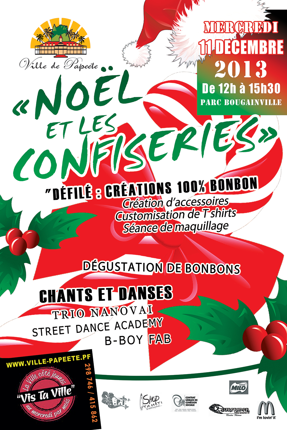 Vis-Ta-Ville "Mona mona i Papeete",  ce mercredi 11 décembre