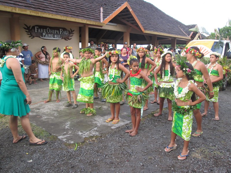 Animation à la presqu’île : quand les enfants de Tautira paradent …