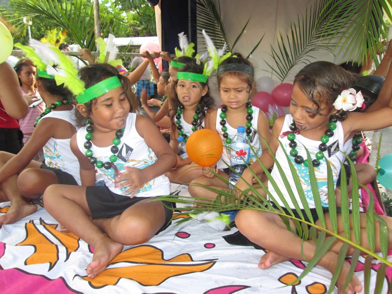 Animation à la presqu’île : quand les enfants de Tautira paradent …