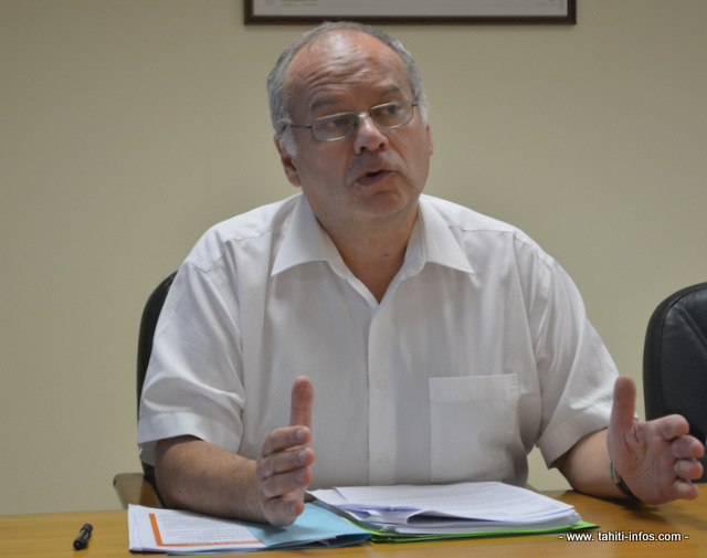 Jean Lachkar, le président de la Chambre territoriale des comptes de Polynésie.