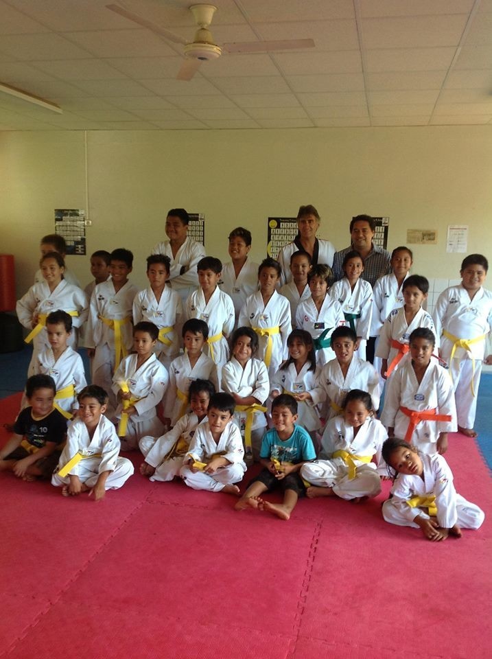 Premier passage de grade pour le Taekwondo Faa'a