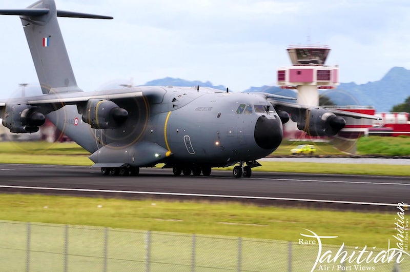 ​L'escale Covid de l'A400M