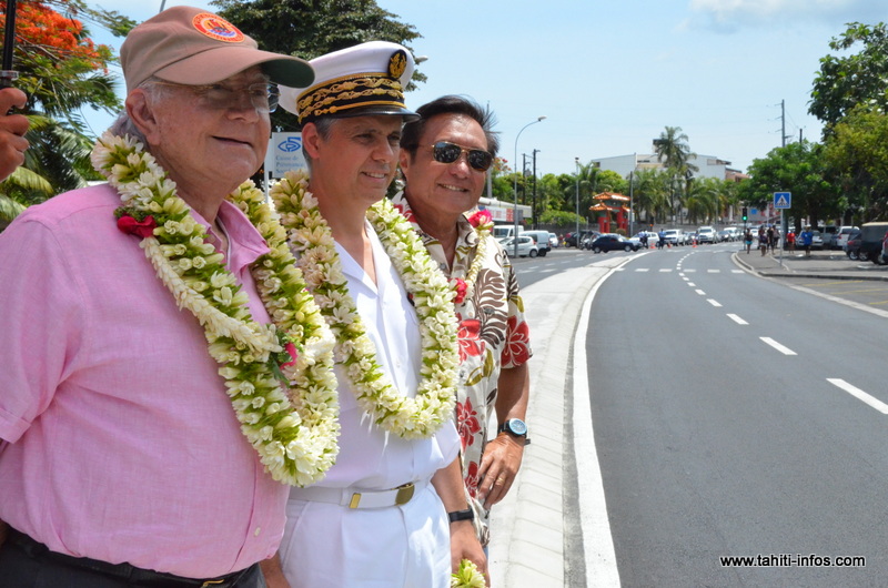 La 2 x 2 voies de l'avenue Clemenceau inaugurée