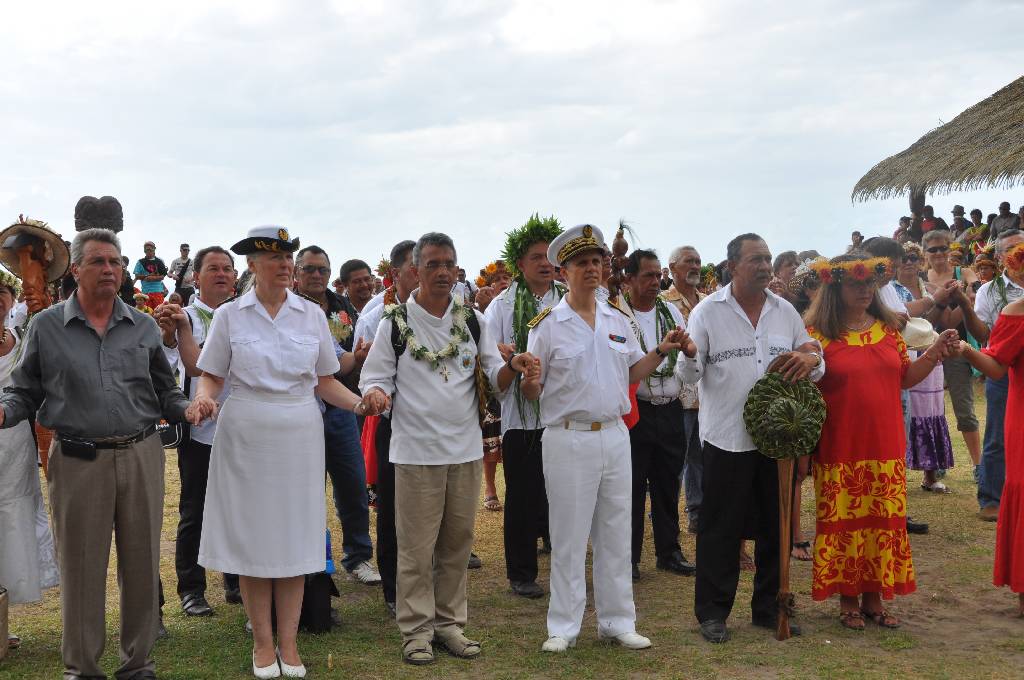 Déplacement du Haut-Commissaire à Ua Huka  à l’occasion de la cérémonie d’ouverture  du 3ème Mini Festival des Marquises