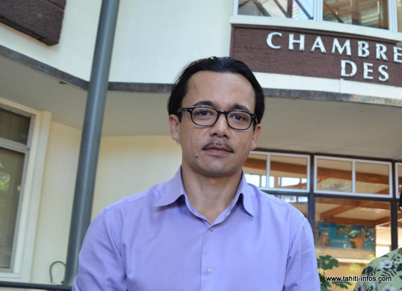 Marc Chapman, 39 ans, nouveau PCA de l'OPT