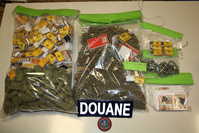 La douane met la main sur un important trafic de Paka