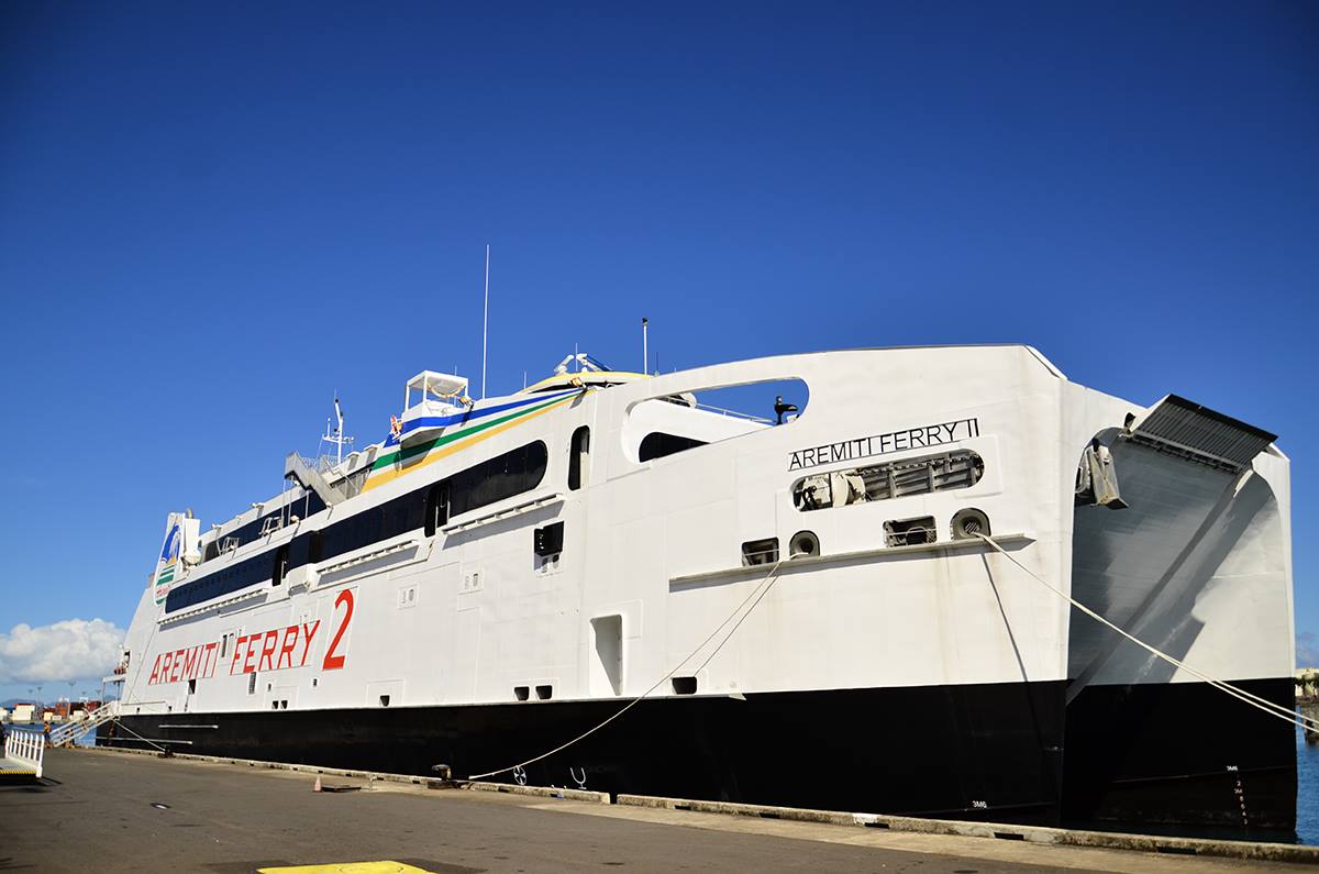 Desserte maritime : L’Aremiti Ferry 2 prêt pour sa première rotation