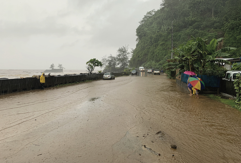 ​Bilan météo : Le Nord de Tahiti a été le plus touché