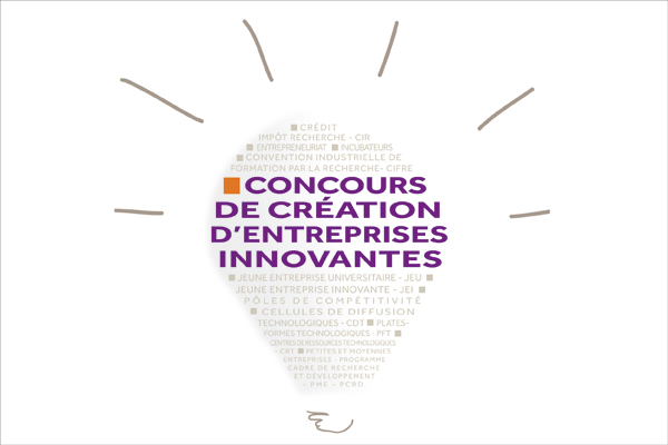 Concours national d'aide à la création d'entreprises de technologies innovantes - édition 2014