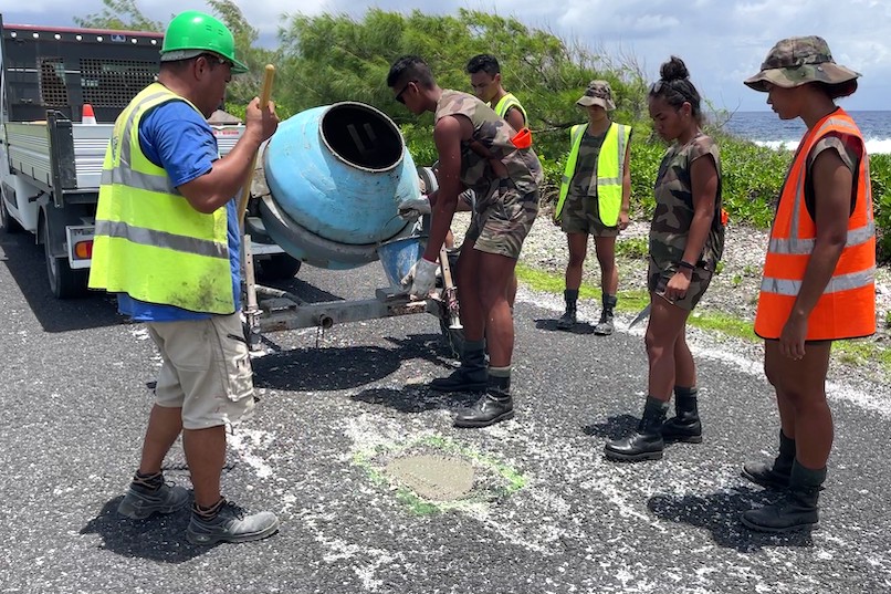 Le RSMA en opération séduction à Hao