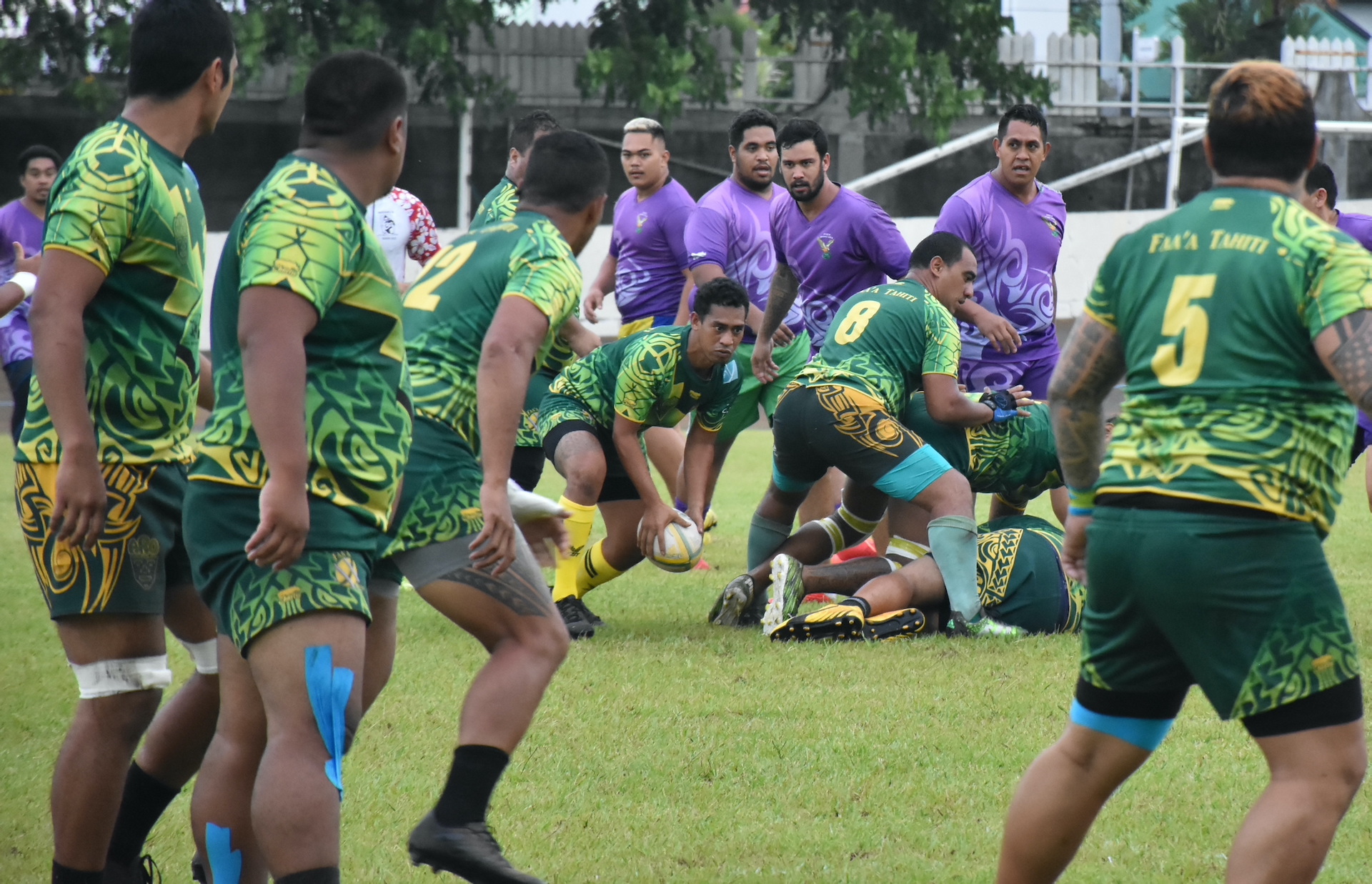 Les joueurs de Faa'a ont fait preuve d'une belle efficacité face à Paea.