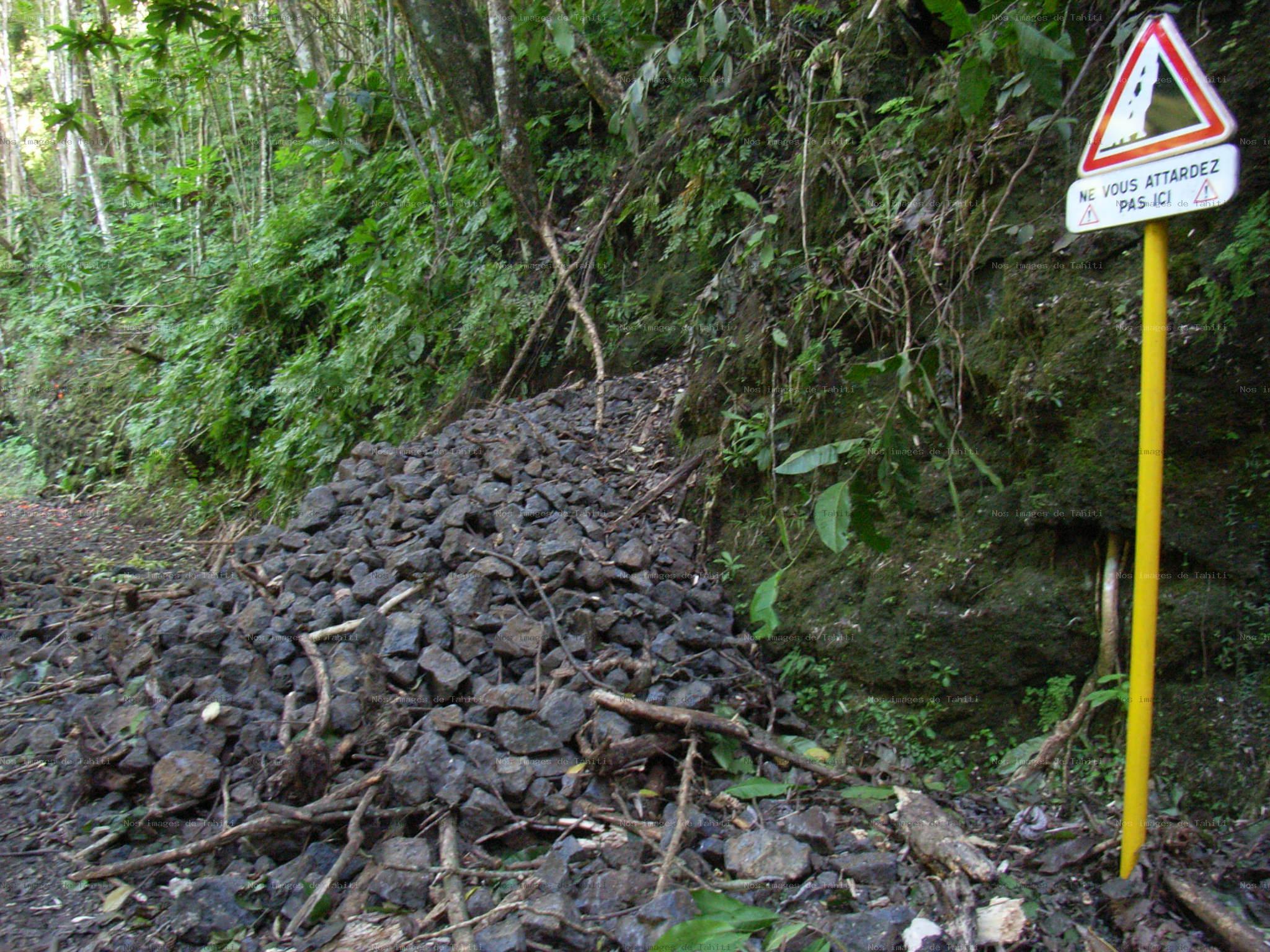 Fermeture de la Fautaua