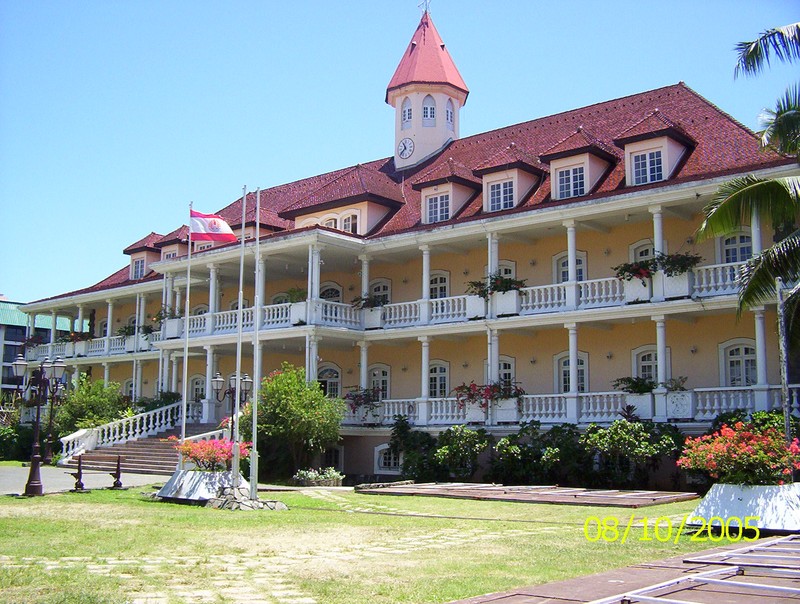 Des élèves de CJA en visite citoyenne  à l’hôtel de Ville de Papeete ce vendredi 17 janvier