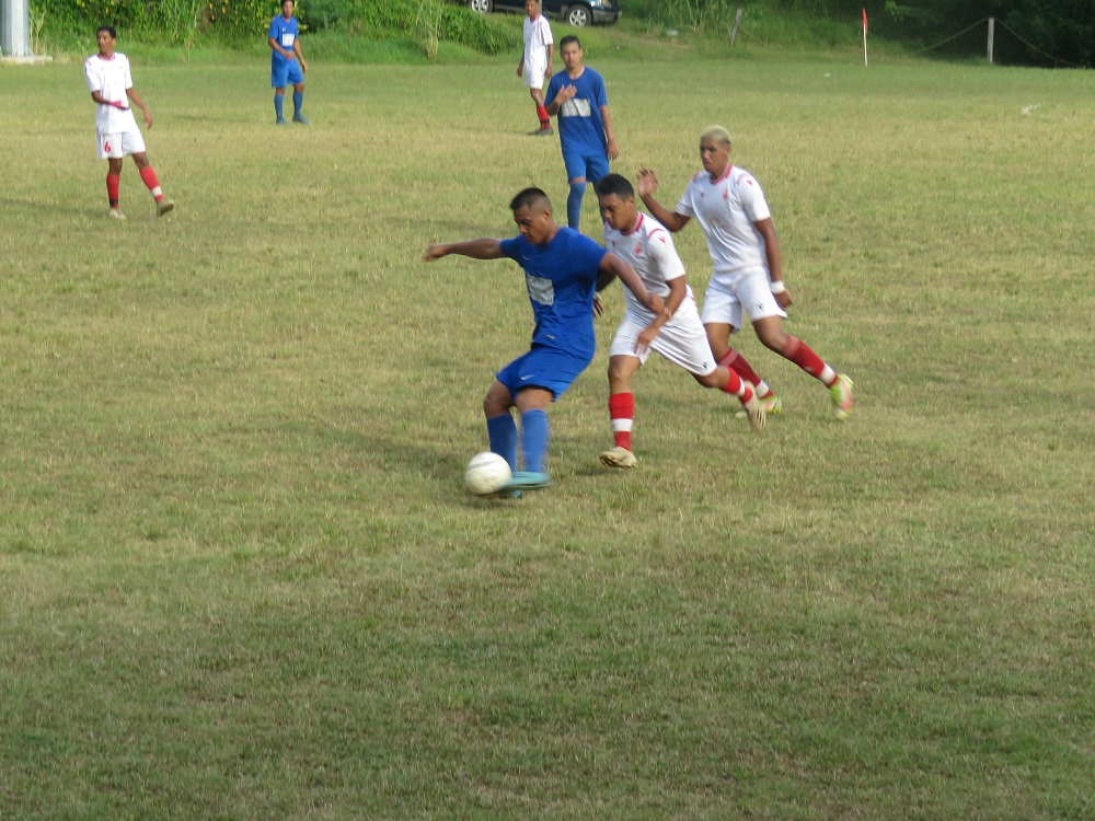 Dominé dans le jeu en première période, Tapuhute a fait la différence sur coup de pied arrêté.