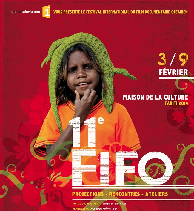 L'affiche du Fifo 2014 est une image tirée d'un film projeté en 2004 représentant un enfant aborigène.