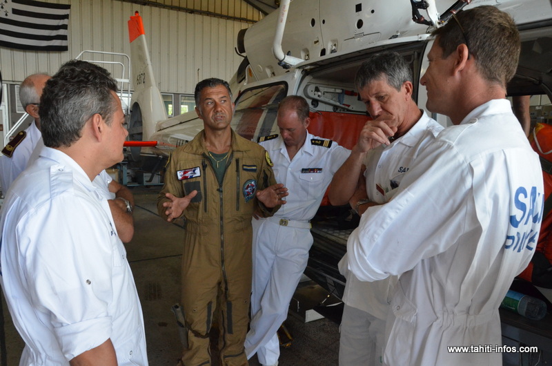 Les secours militaires présentés aux médecins du SAMU