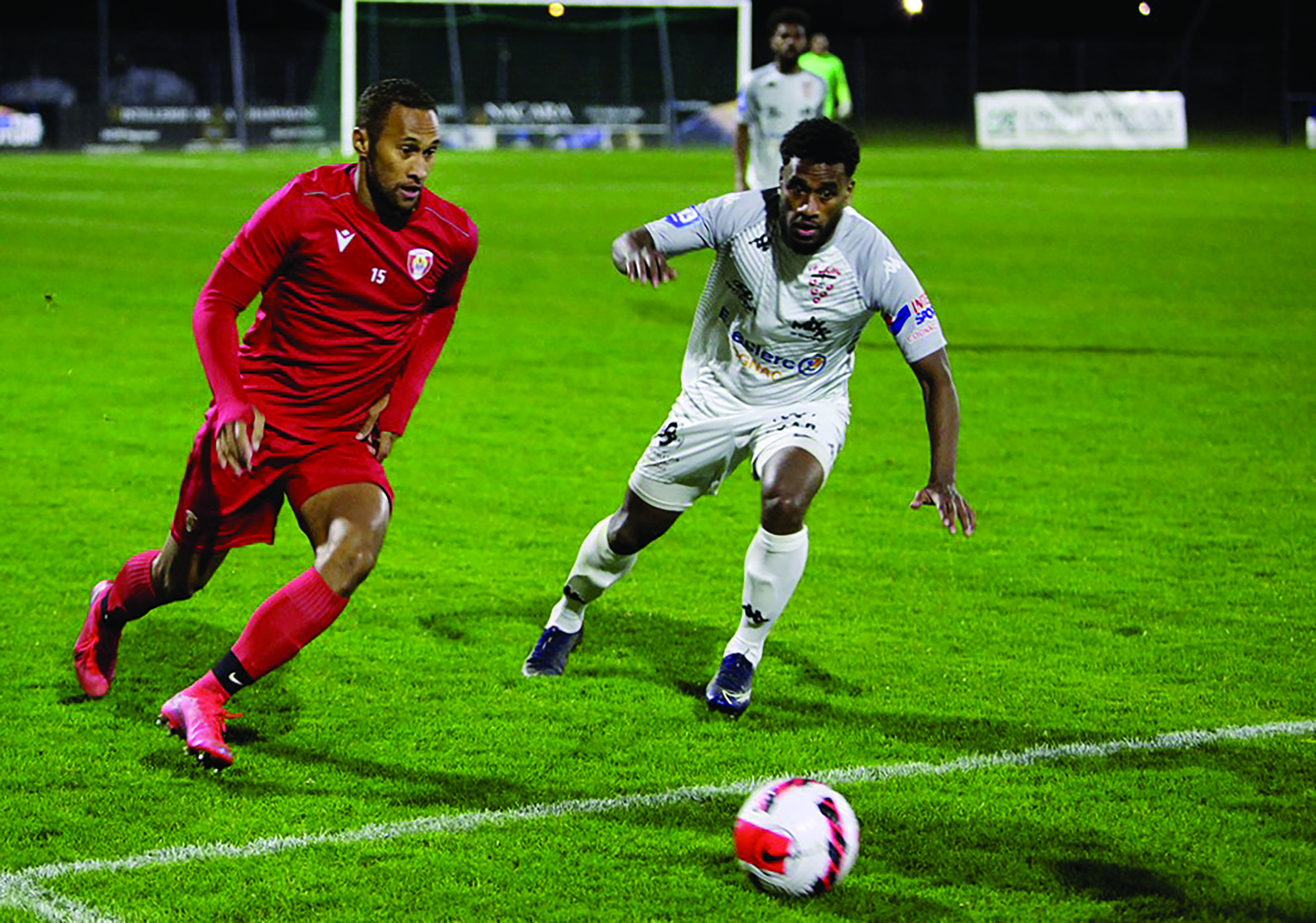 Matatia Paama et les Toa Aito ont réussi une belle première période avant de subir au cours du deuxième acte. (photo : Christophe Barraud)