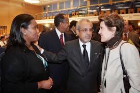 La Polynésie française, pour sa part, était représentée par Brigitte Girardin, ancienne ministre française de l’Outre-mer et désormais Conseillère du Président de la Polynésie française.