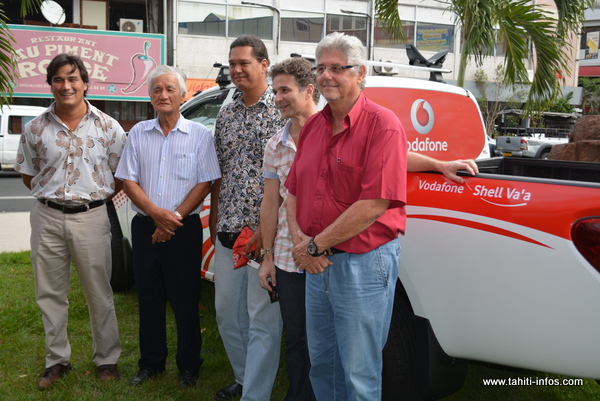 Vodafone: and the winner is... Raimana Bodin gagne la voiture!