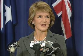 Julie Bishop en Papouasie-Nouvelle-Guinée