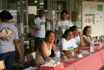 Campagne contre la filariose ce matin jeudi 6 février sur le campus !