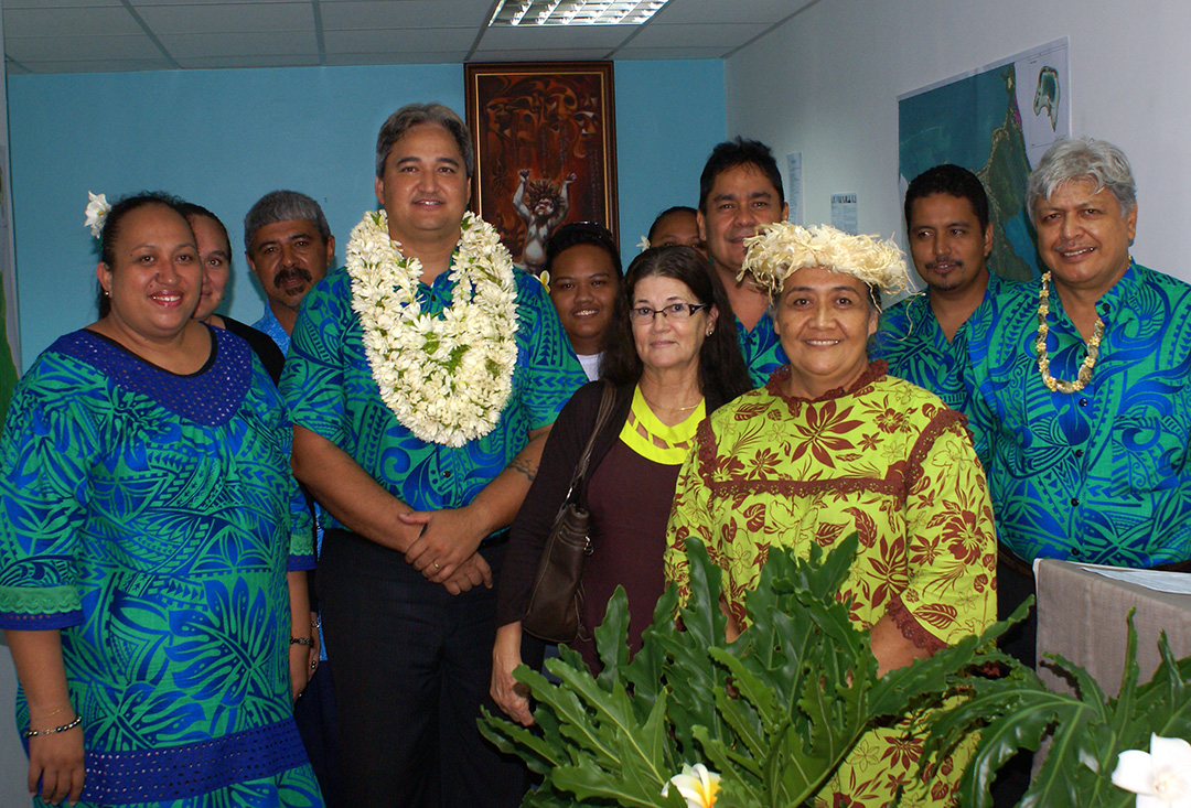 Ouverture de la permanence de campagne de la liste ARUE-Vivre ensemble menée par Richard Tuheiava