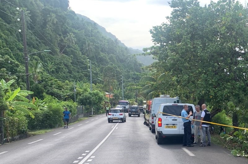 Cadavre découvert à Papara : deux suspects en garde à vue