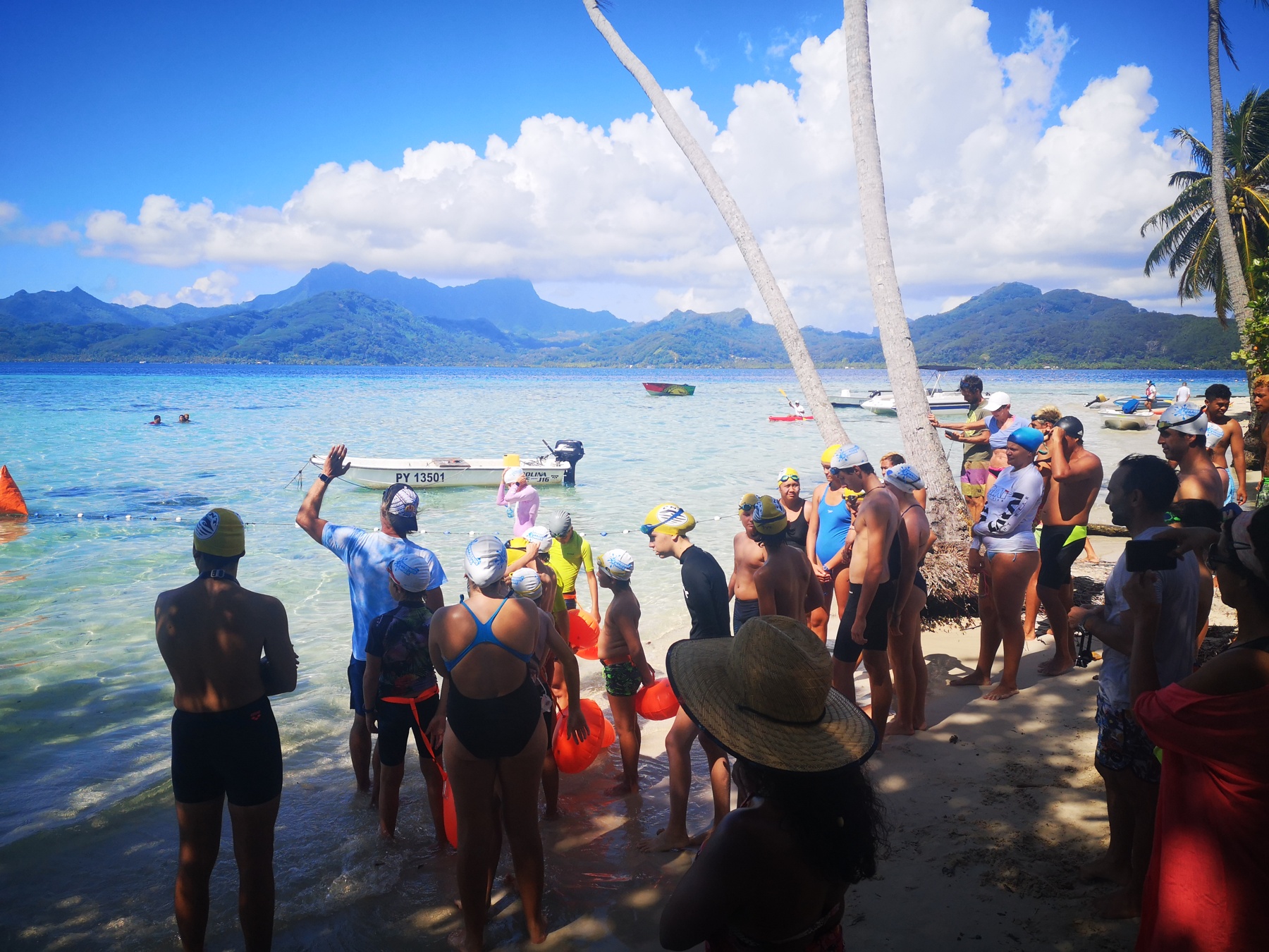 Les conditions météo étaient au rendez-vous pour cette seconde étape.