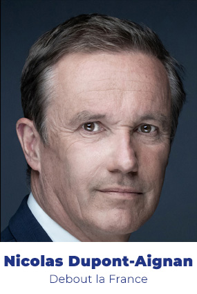 Nicolas Dupont-Aignan: liberté, souveraineté, fermeté