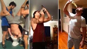 Face à la "neknomination", jeu de biture en ligne, la riposte vertueuse des internautes