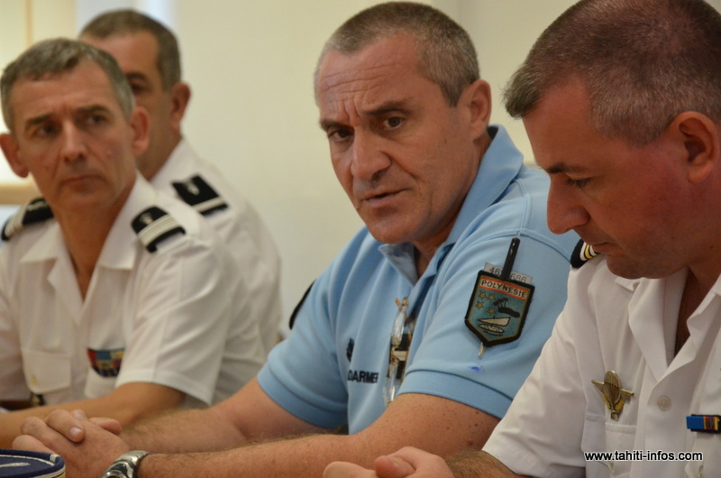 L'adjudant-chef Pontneau, responsable de l'enquête qui a conduit à l'incarcération de 16 personnes dont les têtes de réseau des quartiers de la Stèle et d'Outumaoro