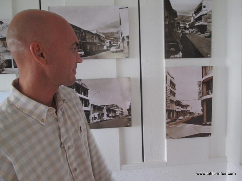 Cédric Chaveroche a utilisé un logiciel spécifique pour retoucher les quelques 32 photos exposées au Coco's, un restaurant situé à Punaauia.