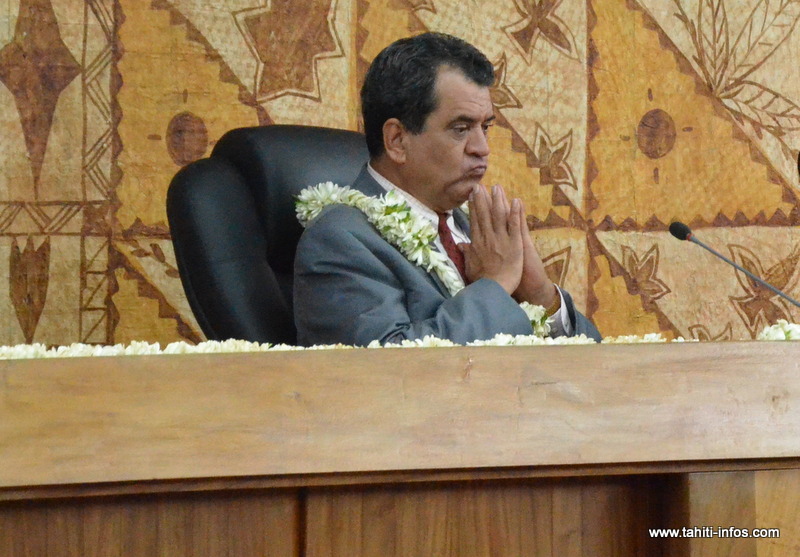 Mis en examen, Edouard Fritch "s’étonne"