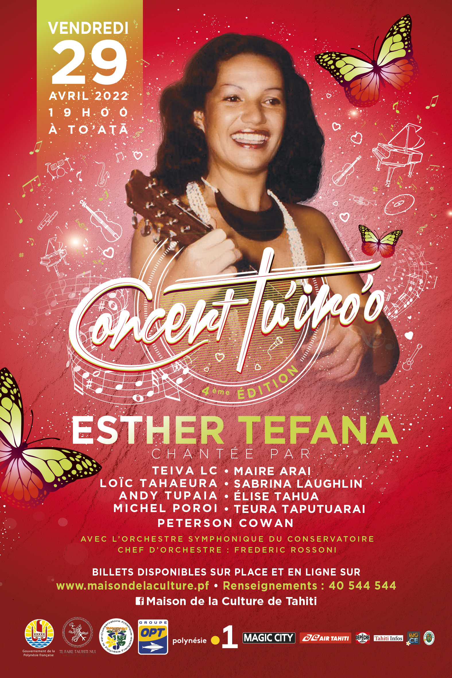 Tu'iro'o en hommage à Esther Tefana