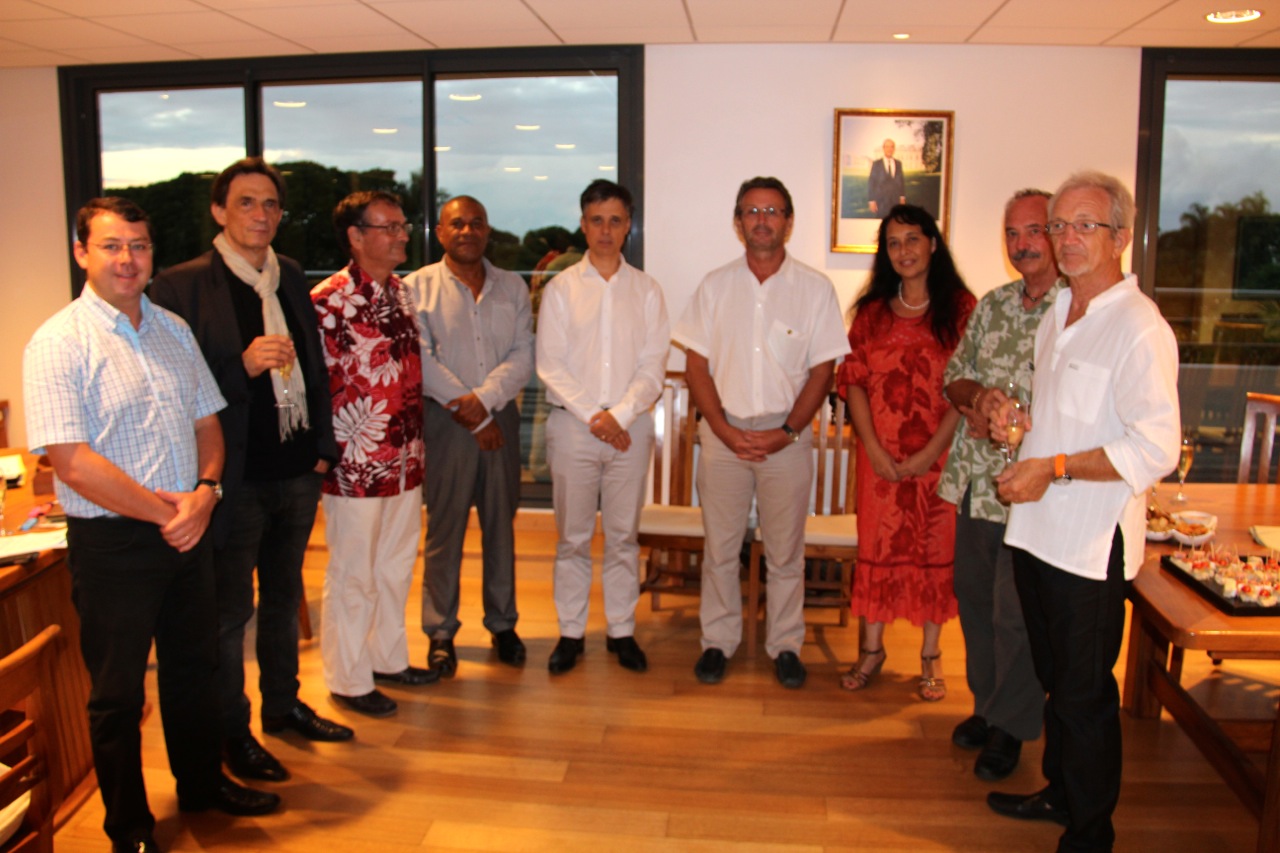 Philippe LACOMBE, Directeur de l’IRD en PF, promu Recteur de l’académie de Guyane