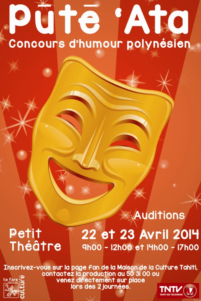 "Te Pute Ata", un concours d'humour polynésien