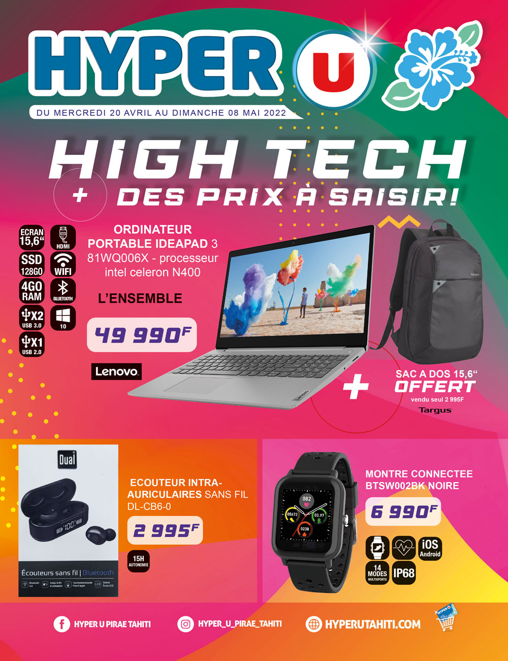 Hyper U : Profitez des promotions high-tech du moment