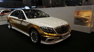 Automobile : une voiture en or pour le marché chinois au Salon de Genève