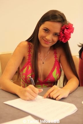 Tehani Chin Foo, Miss Papeete 2014, est candidate à Miss Tahiti : interview