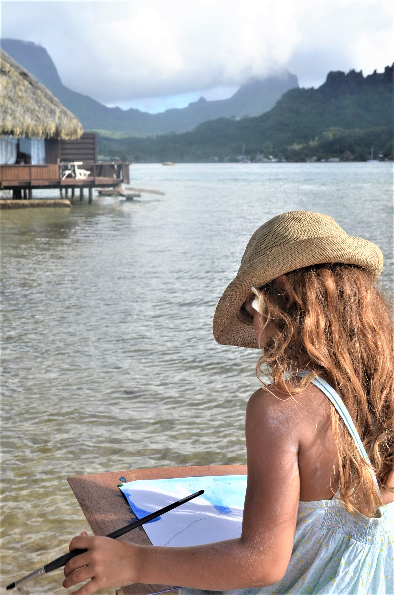 Apprendre à peindre sous l’eau