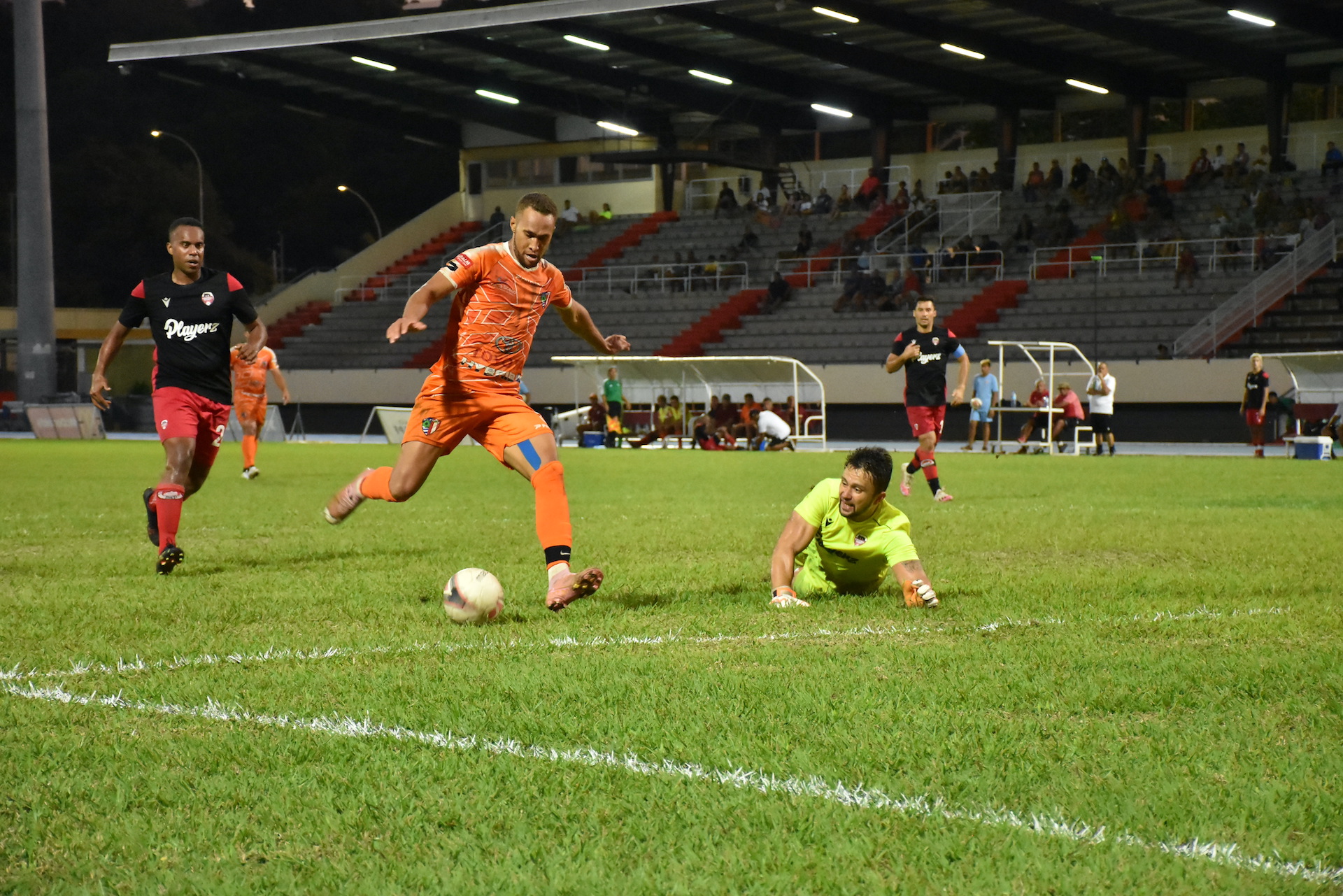 Repositionné au poste d'avant-centre, Matatia Paama a offert la victoire à Pirae grâce à son cinquième but cette saison.